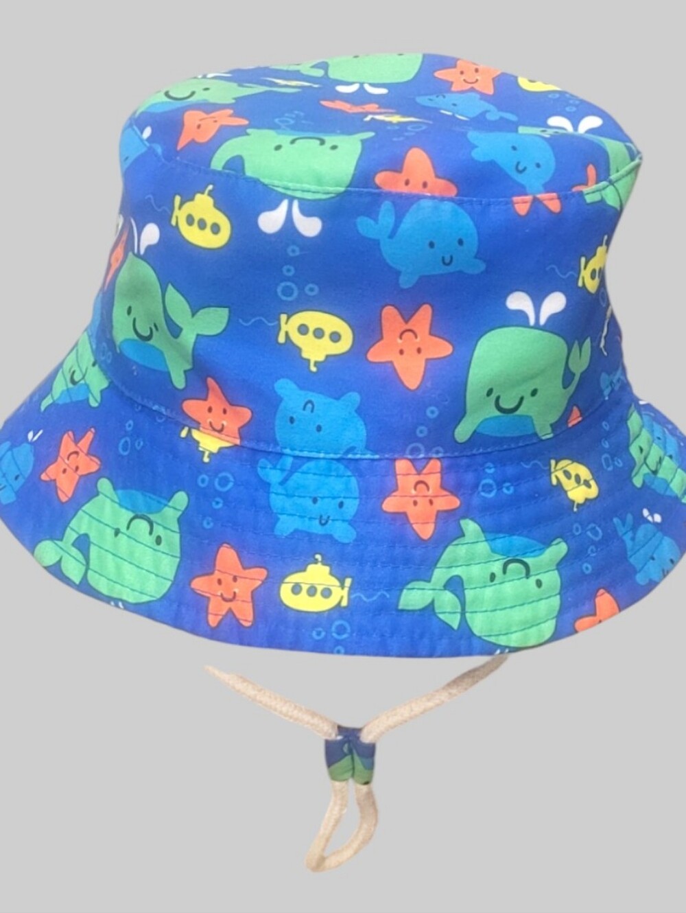 Langzhen Kids Unisex Sun Protection "Ocean Theme" Bucket Hat